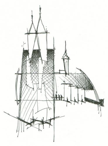 Photo of abstract sketch by Brian